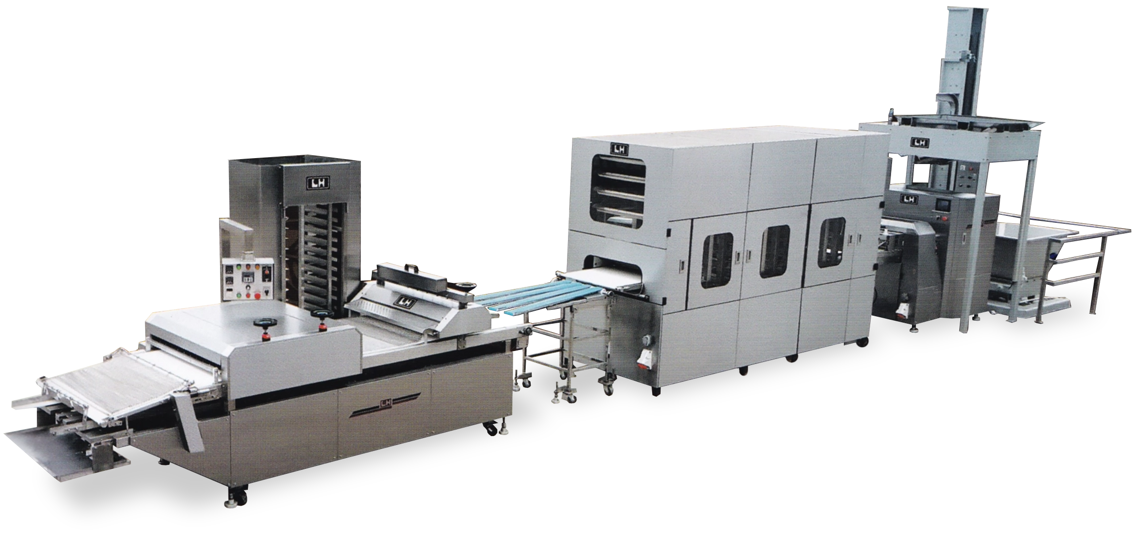 Complete Burger & Bread Roll Plant Line