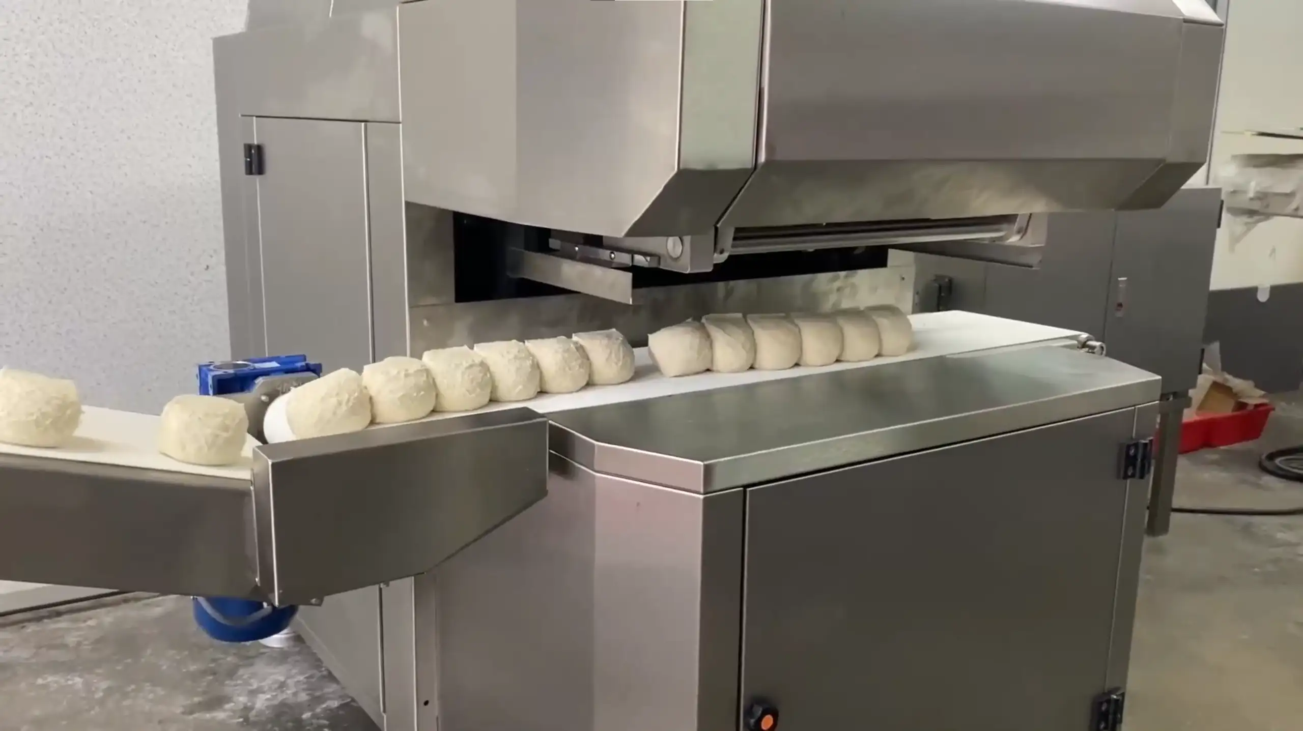 Automatic Dough Divider Machine video thumbnail